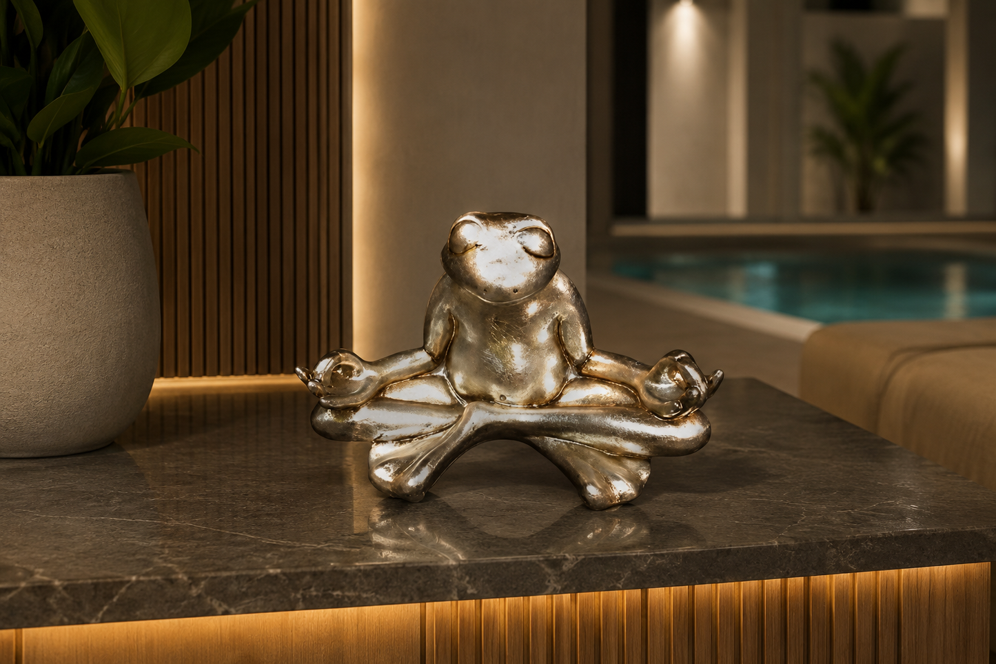 Escultura Sapo Guru
